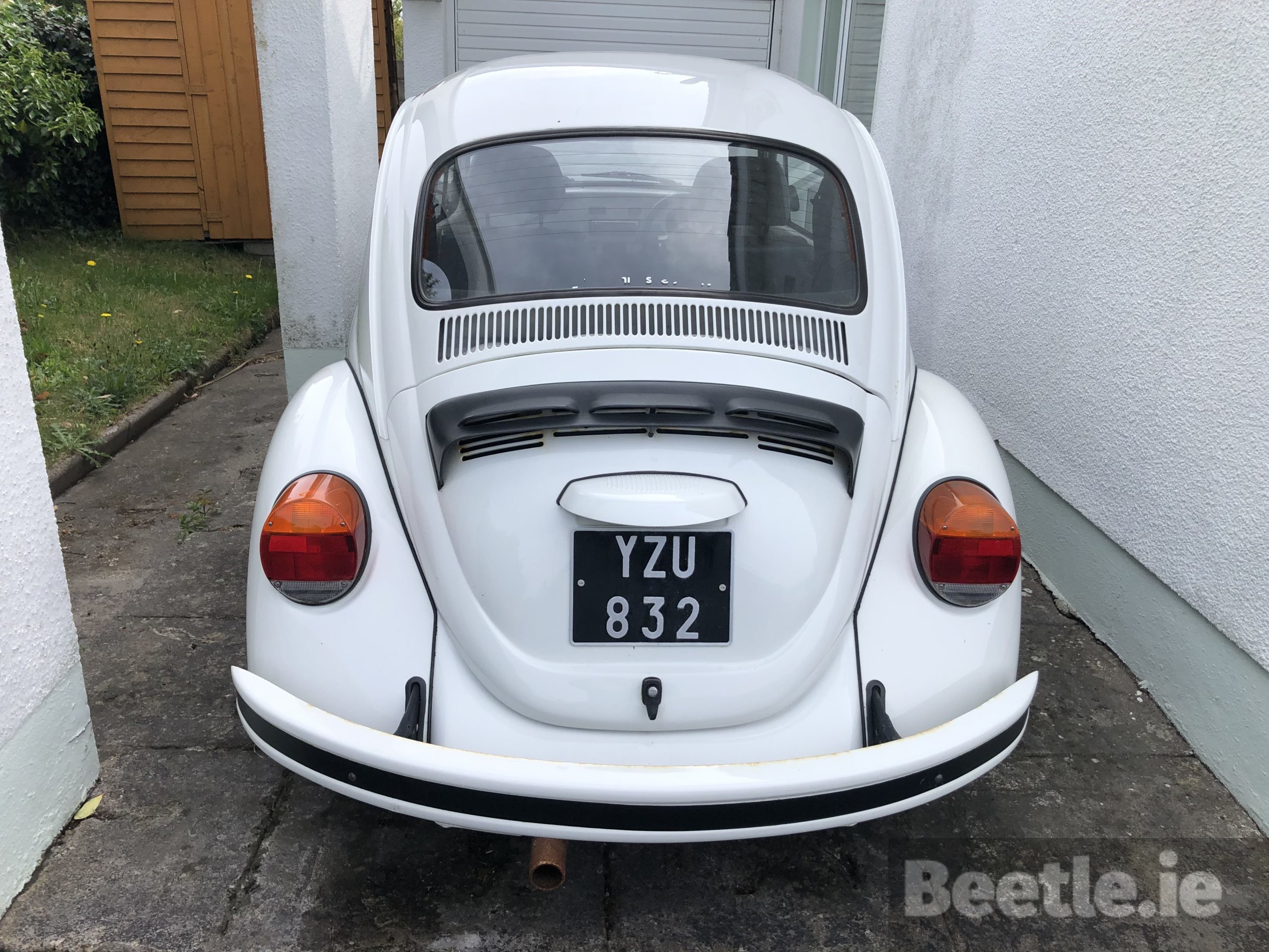 Hintere Abdeckung für Volkswagen Beetle Limousine 68->
